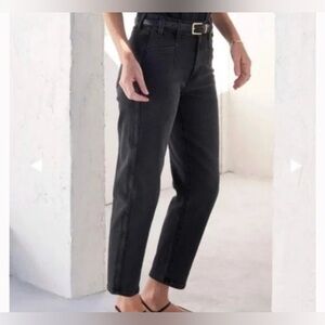 AYR The Beat Barrel Black Women's Jeans